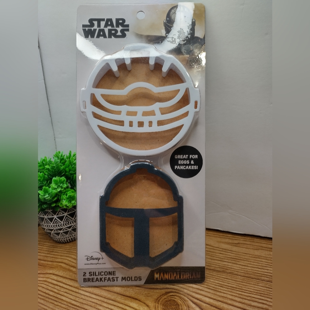 Star Wars Mandalorian Breakfast Silicone Cooking Molds